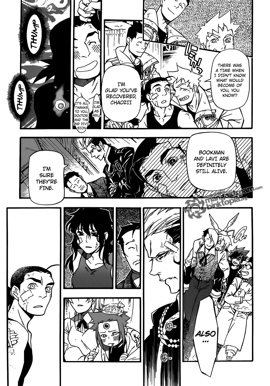 D.Gray-man Chapter 207 page 10 - Chapter 207 : Walking Onwards
