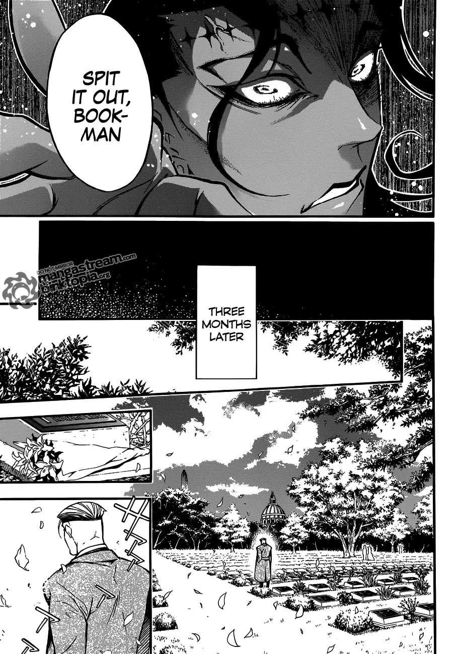 D.Gray-man Chapter 207 page 6 - Chapter 207 : Walking Onwards