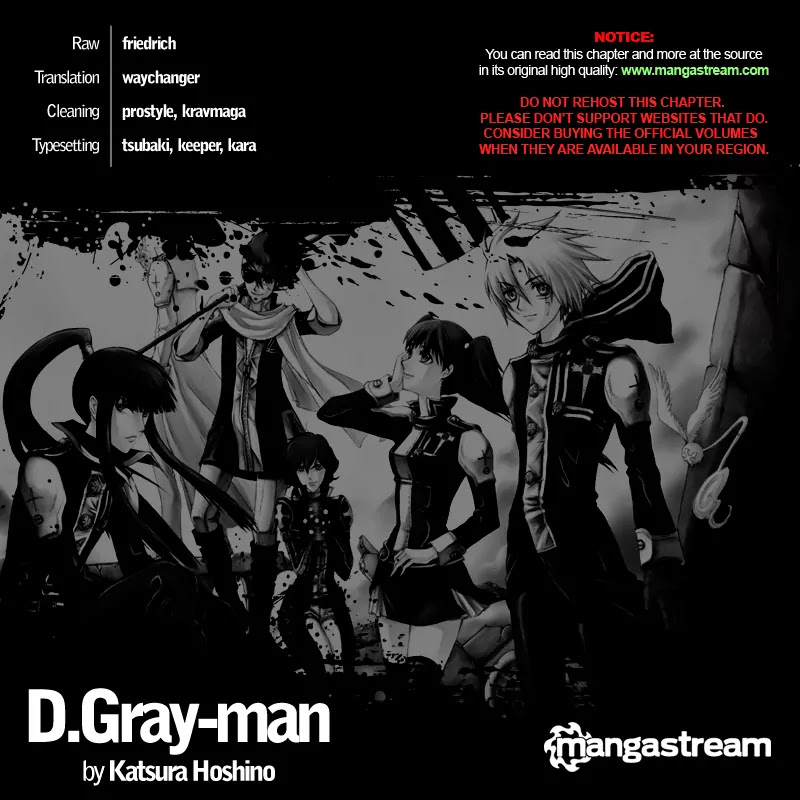 D.Gray-man Chapter 208 page 2 - Chapter 208 : We Live Lives of Doubt