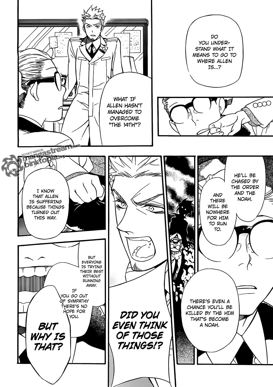 D.Gray-man Chapter 208 page 24 - Chapter 208 : We Live Lives of Doubt