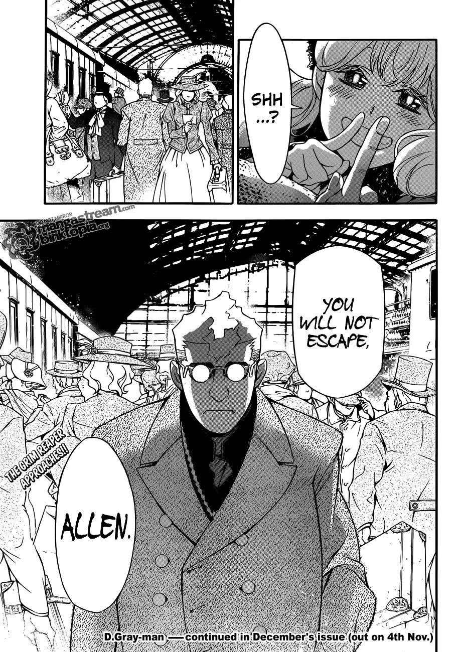 D.Gray-man Chapter 208 page 31 - Chapter 208 : We Live Lives of Doubt