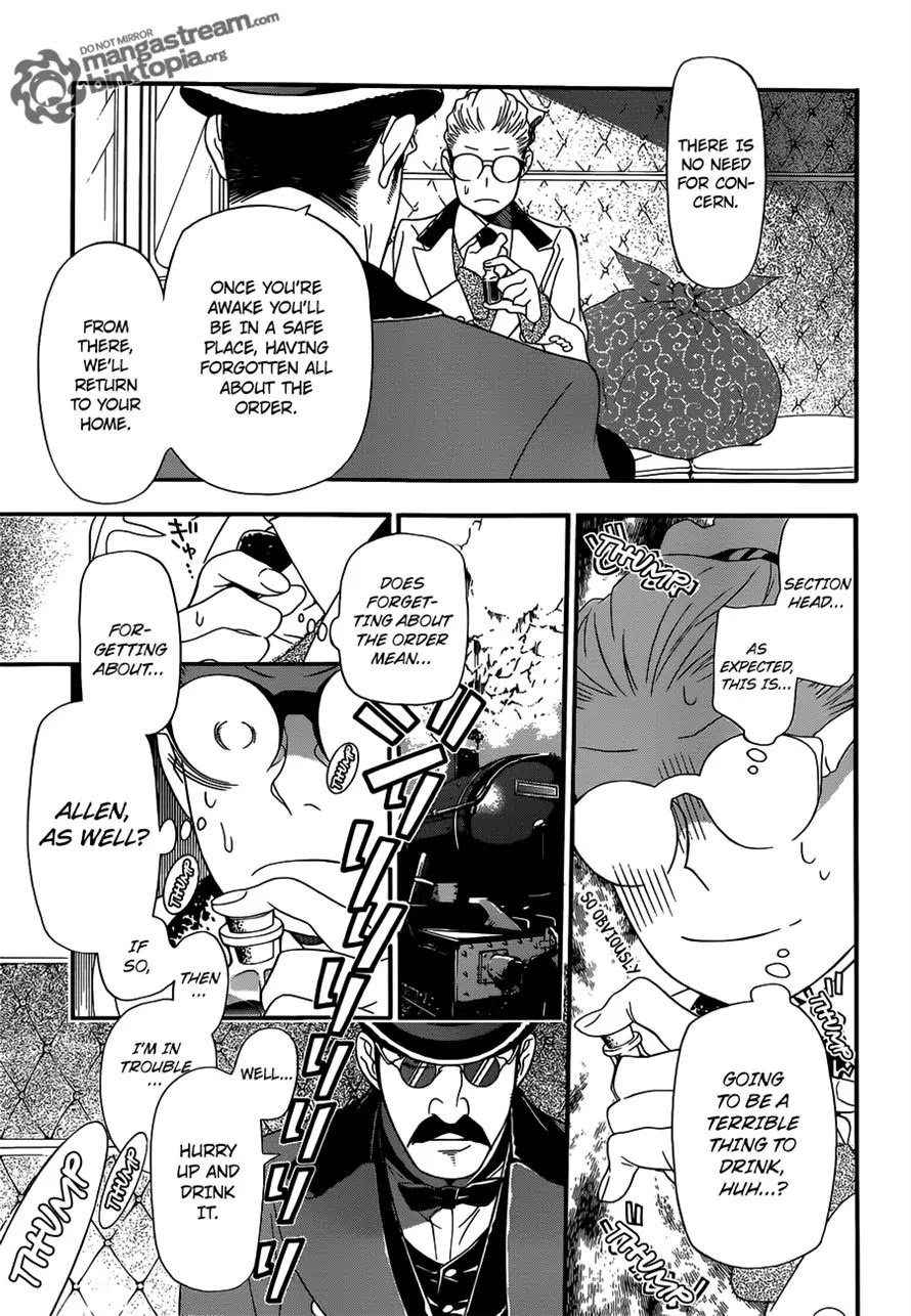 D.Gray-man Chapter 209 page 7 - Chapter 209 : Searching For A.W. / A Fellow Traveller