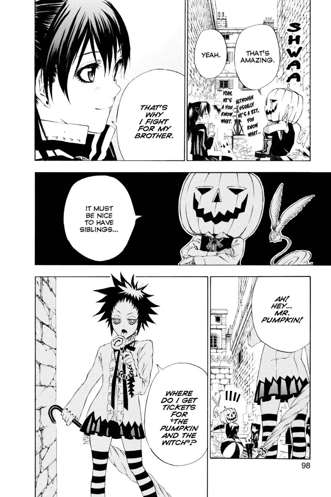 D.Gray-man Chapter 21 page 12 - Chapter 21: Vol.3 The 21st Night: Contact