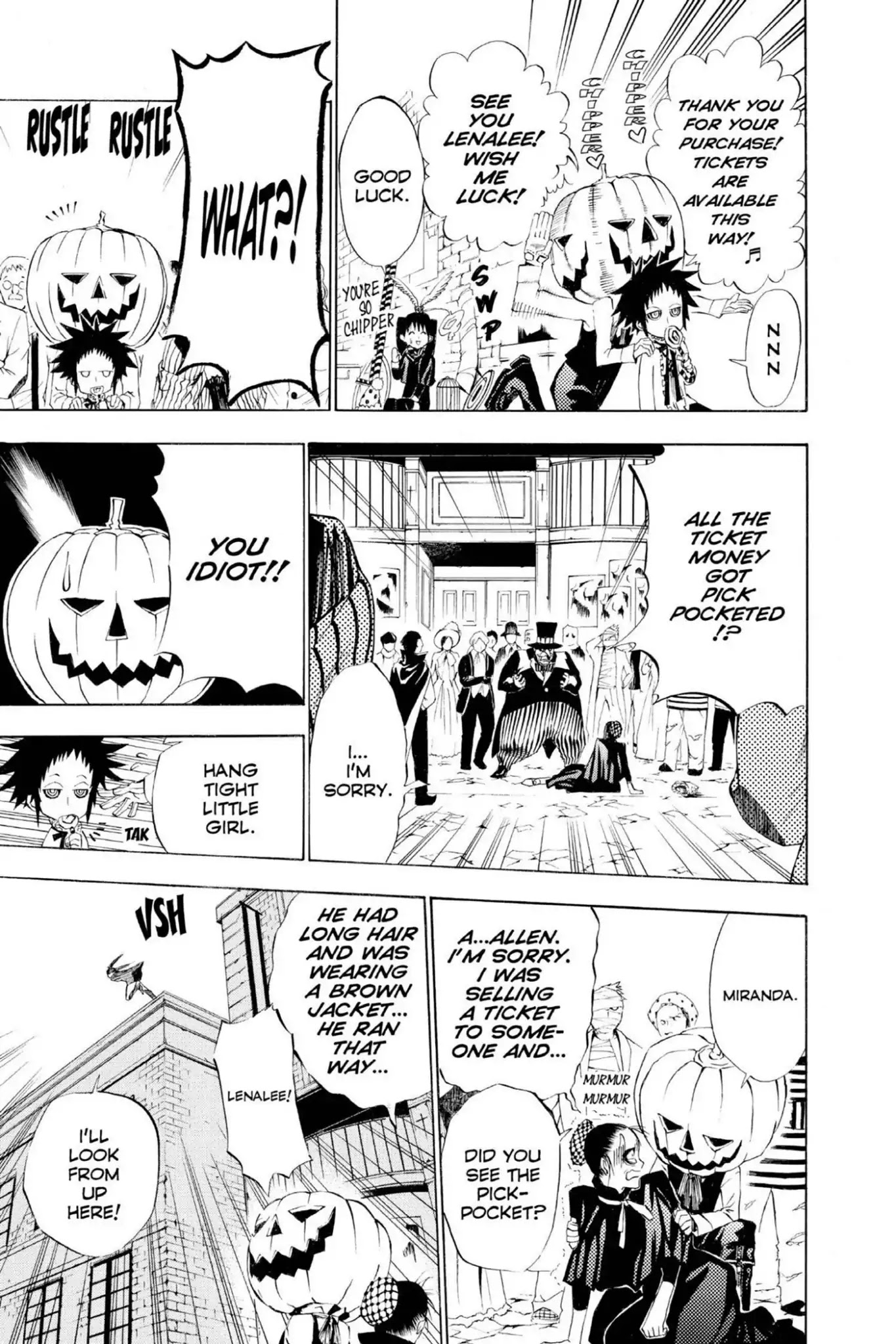 D.Gray-man Chapter 21 page 13 - Chapter 21: Vol.3 The 21st Night: Contact
