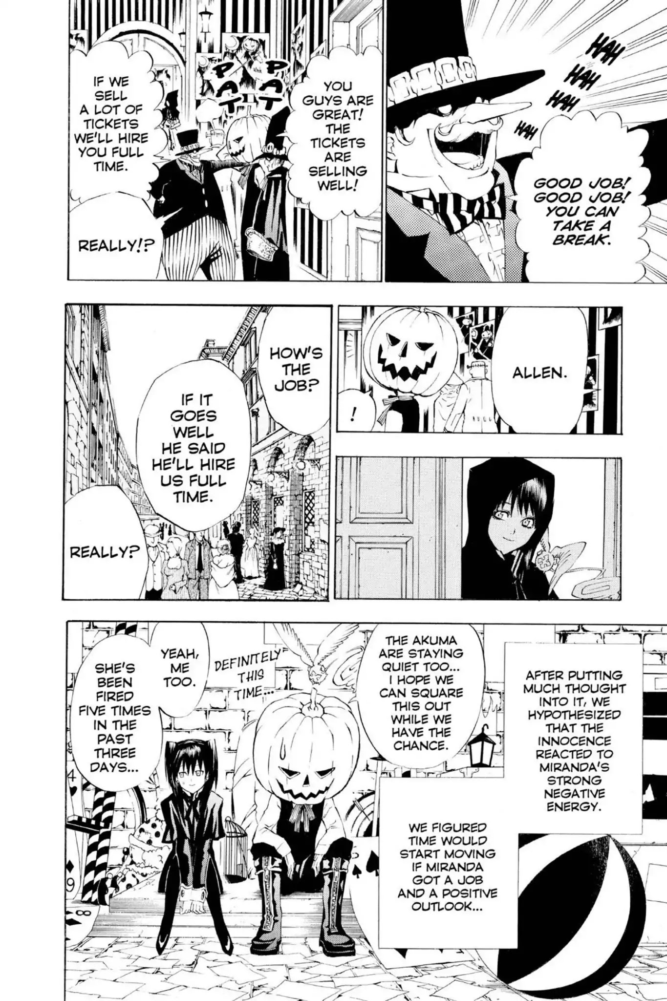 D.Gray-man Chapter 21 page 8 - Chapter 21: Vol.3 The 21st Night: Contact