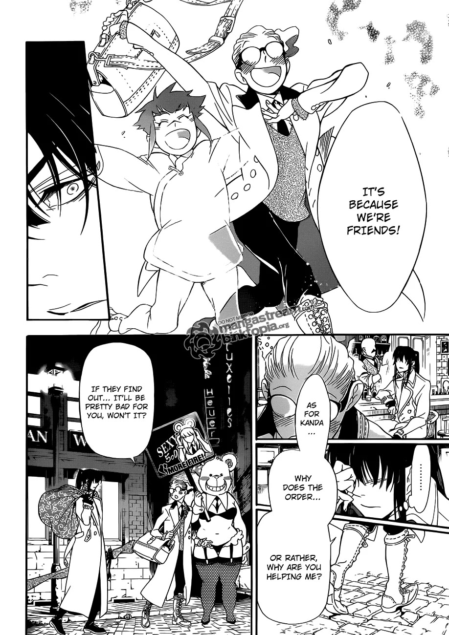 D.Gray-man Chapter 210 page 11 - Chapter 210 : Searching for A.W. / The Reason
