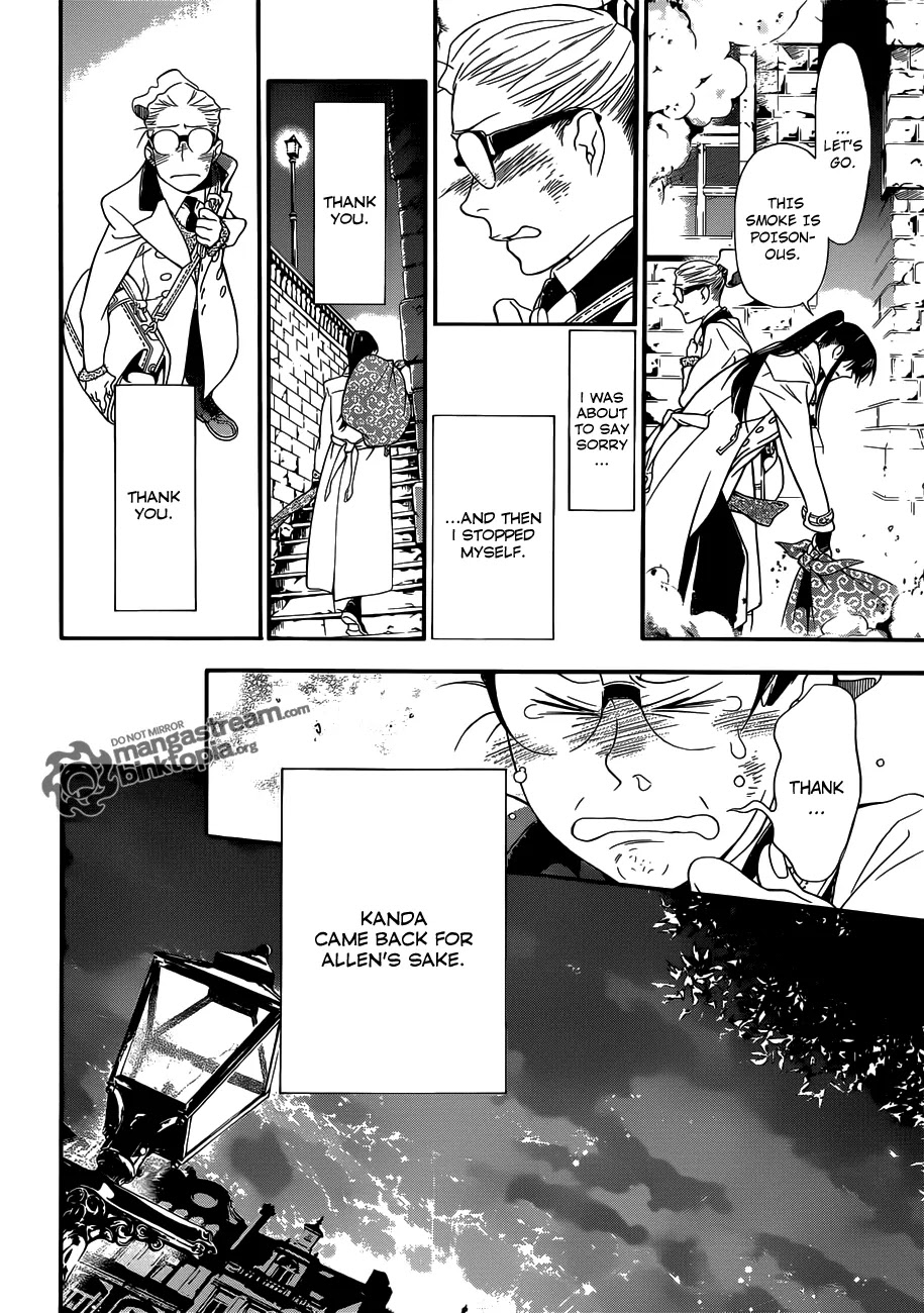 D.Gray-man Chapter 210 page 19 - Chapter 210 : Searching for A.W. / The Reason