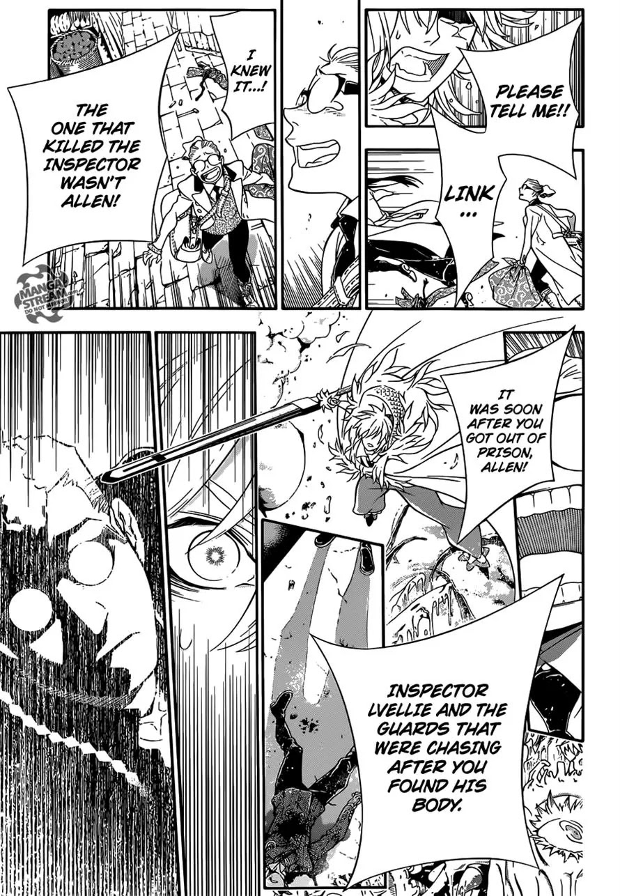 D.Gray-man Chapter 211 page 13 - Chapter 211 : Searching for A.W. / Reunion