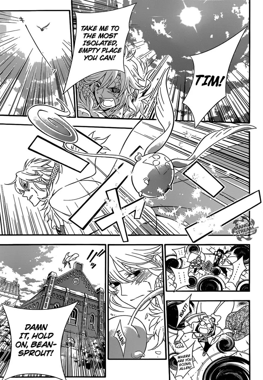 D.Gray-man Chapter 211 page 17 - Chapter 211 : Searching for A.W. / Reunion