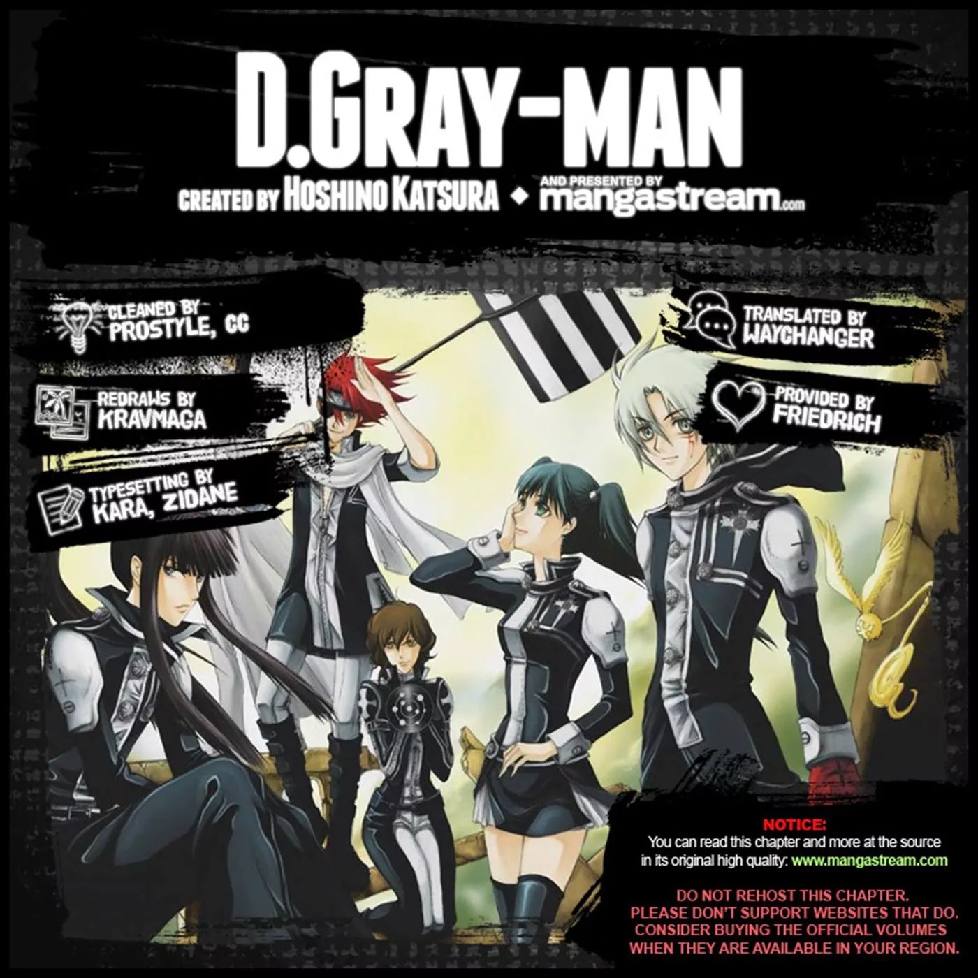 D.Gray-man Chapter 211 page 24 - Chapter 211 : Searching for A.W. / Reunion