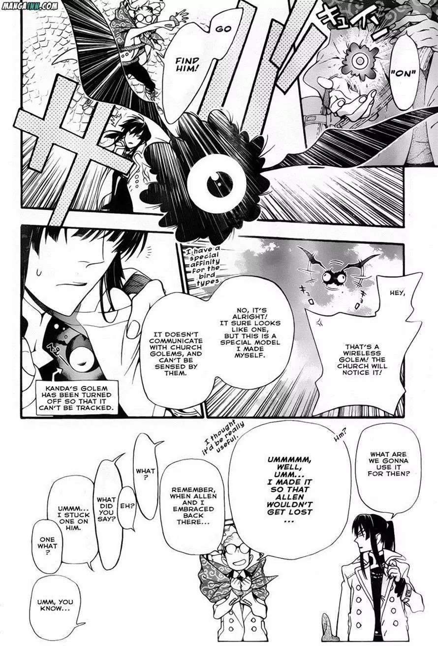 D.Gray-man Chapter 212 page 4 - Chapter 212 : Searching for A.W. - Calling for you