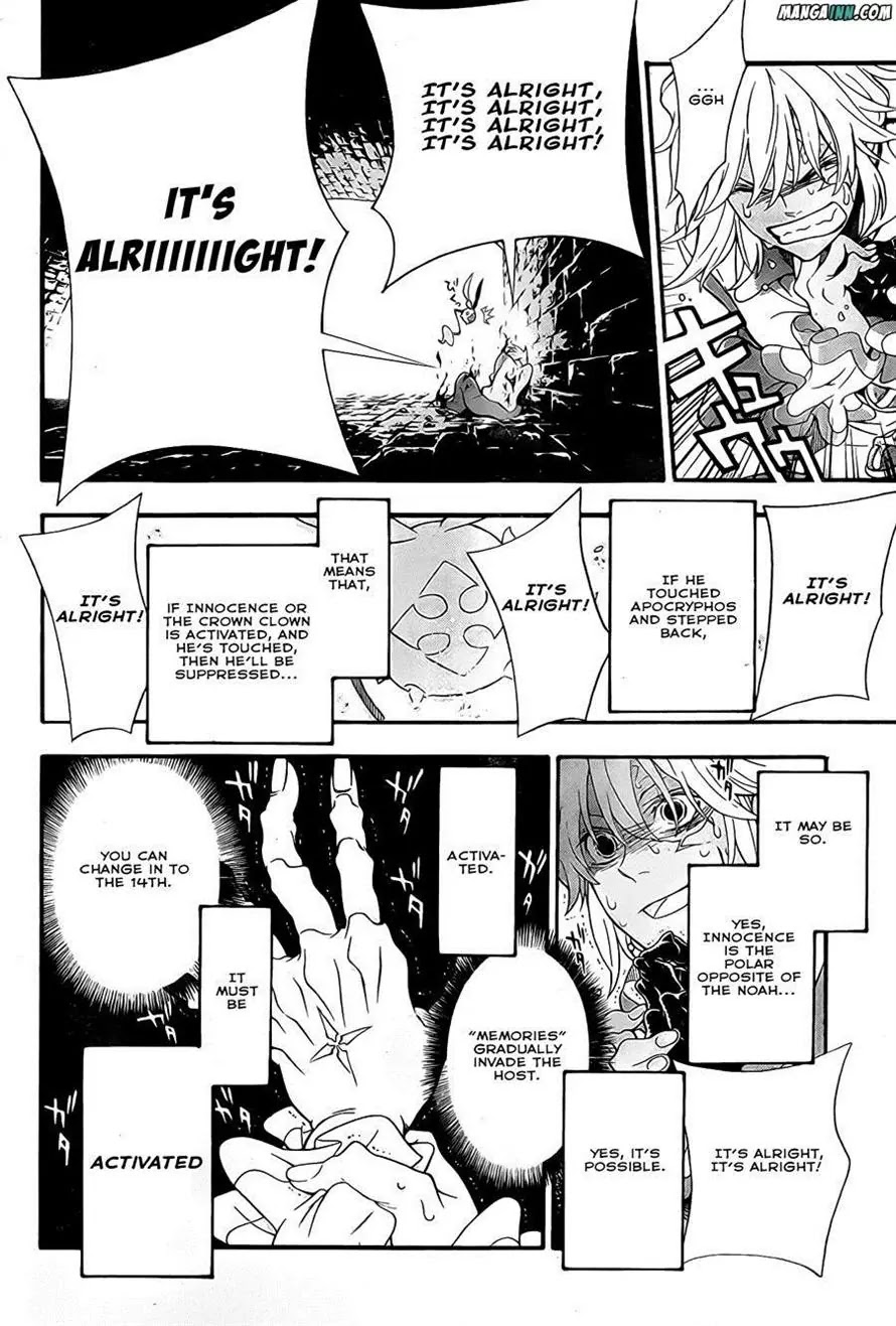D.Gray-man Chapter 212 page 8 - Chapter 212 : Searching for A.W. - Calling for you
