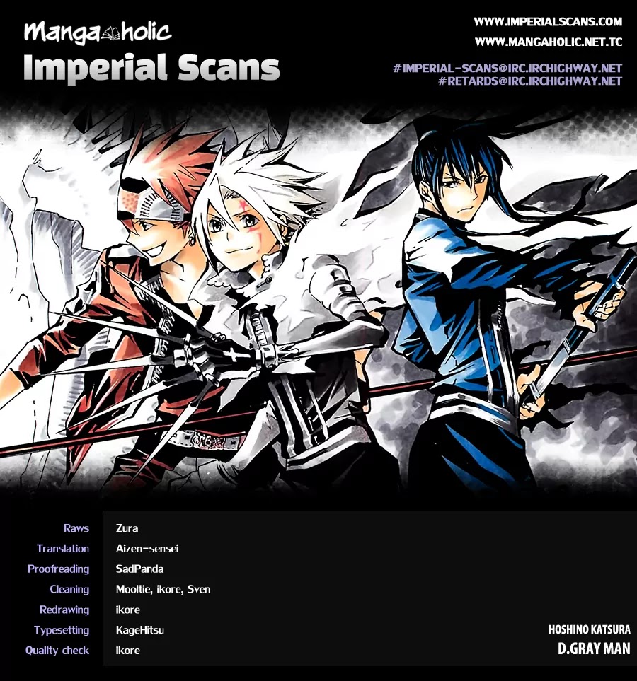 D.Gray-man Chapter 213 page 2 - Chapter 213: The 213th Night: The Hidden Person To Ask About A.W.