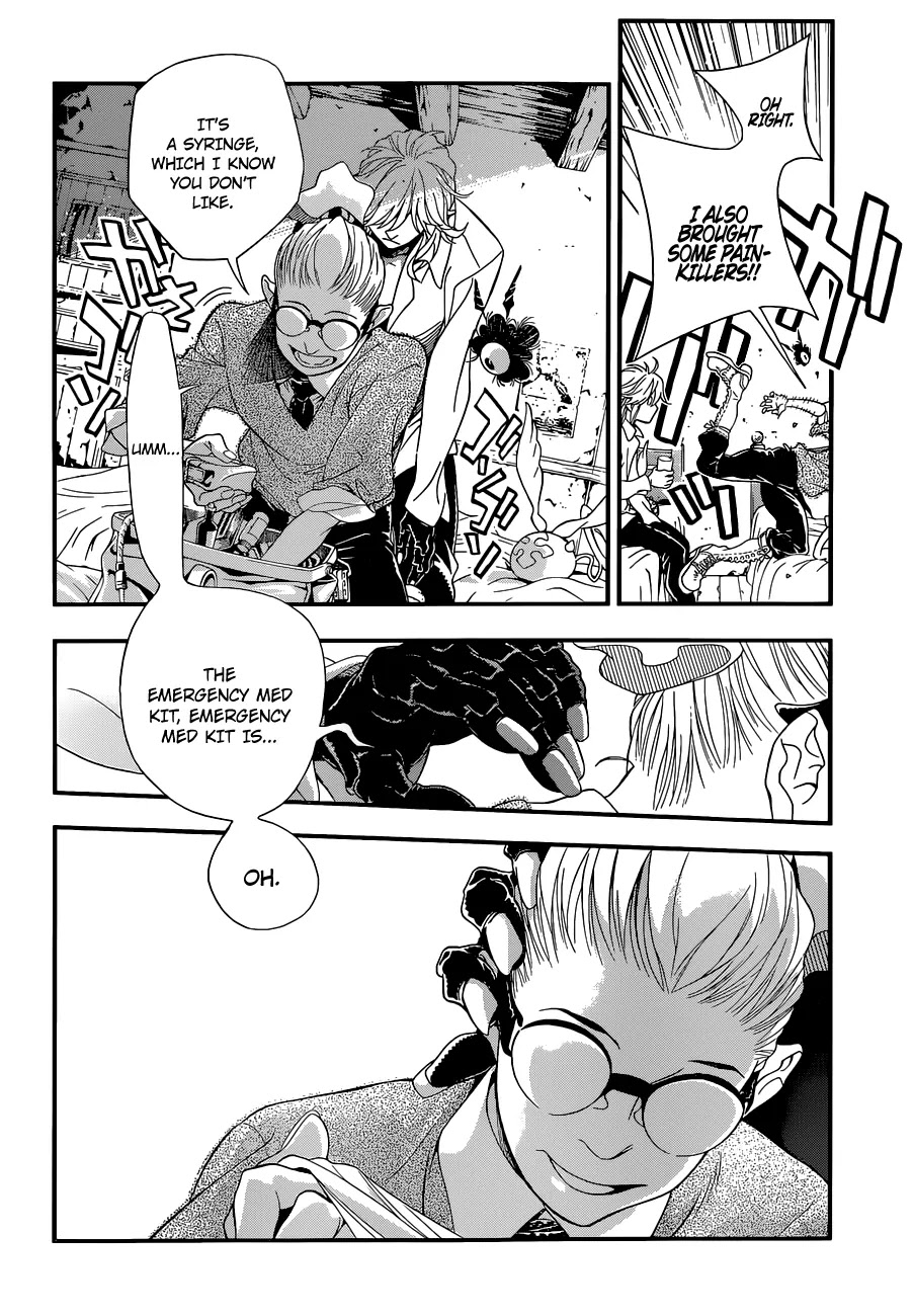 D.Gray-man Chapter 214 page 17 - Chapter 214: The 214th Night: Visiting Allen Walker. Awake