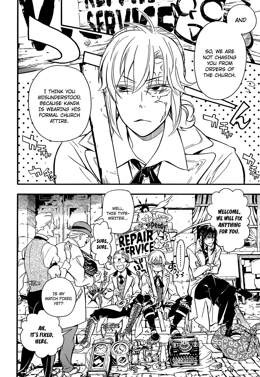 D.Gray-man Chapter 215 page 23 - Chapter 215: The 215th Night: In Search Of Allen Walker - Beside You