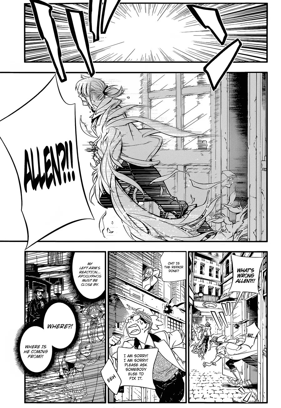 D.Gray-man Chapter 216 page 20 - Chapter 216: The 216th Night: In Search Of Allen Walker - The Raid