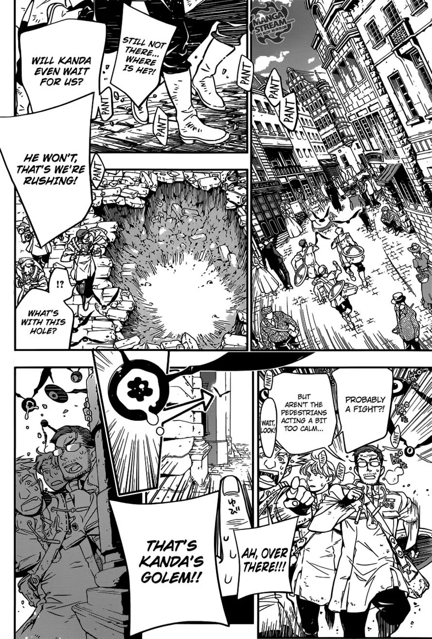 D.Gray-man Chapter 217 page 14 - Chapter 217 : Finding Allen - One Seat Empty