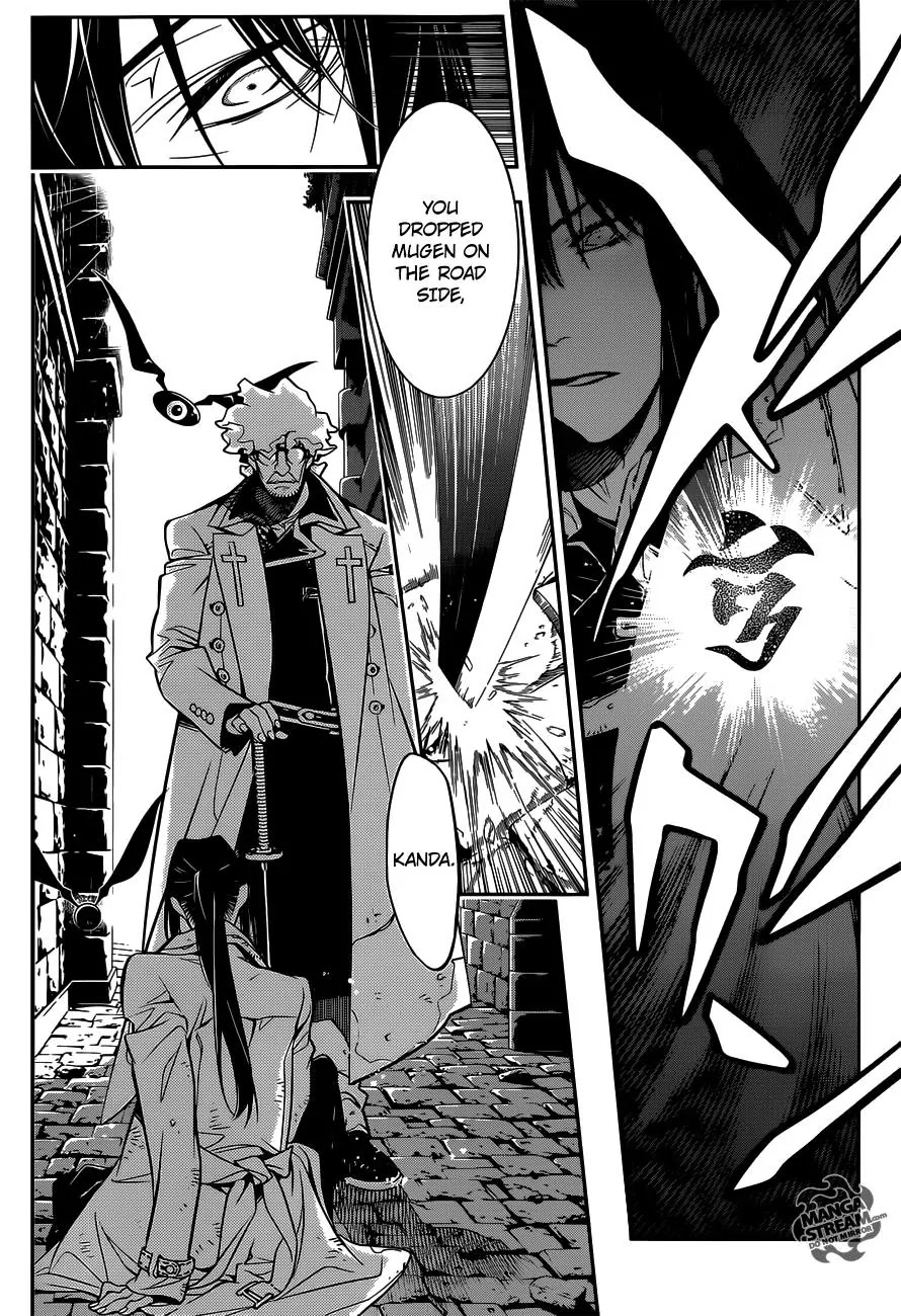 D.Gray-man Chapter 217 page 18 - Chapter 217 : Finding Allen - One Seat Empty