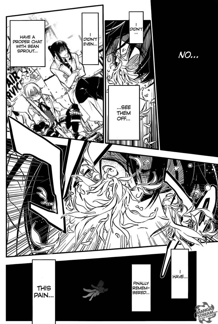 D.Gray-man Chapter 217 page 22 - Chapter 217 : Finding Allen - One Seat Empty