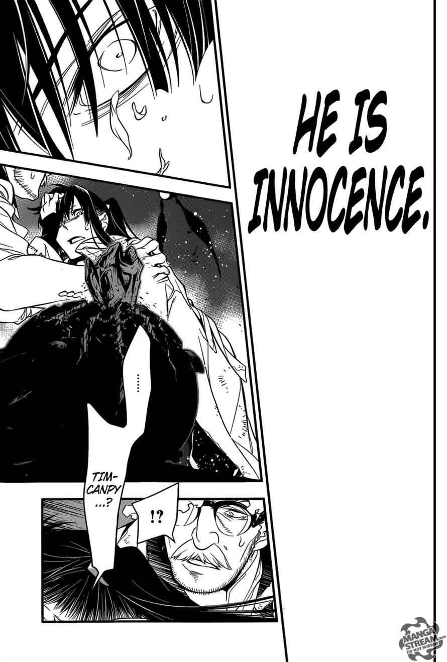 D.Gray-man Chapter 217 page 25 - Chapter 217 : Finding Allen - One Seat Empty