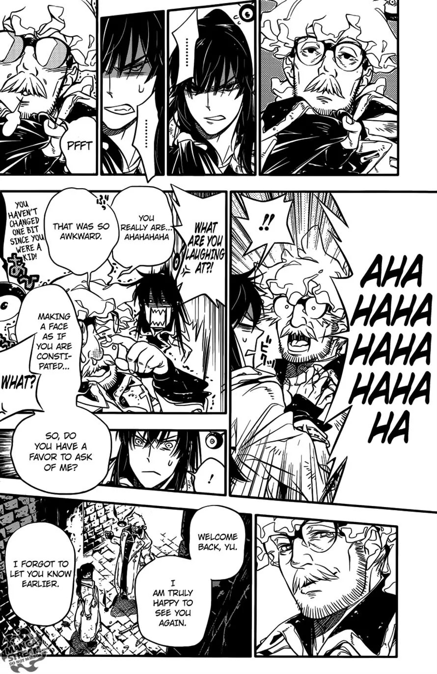 D.Gray-man Chapter 217 page 28 - Chapter 217 : Finding Allen - One Seat Empty