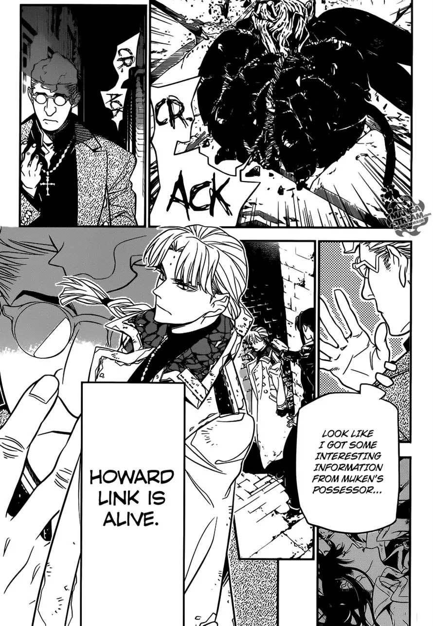 D.Gray-man Chapter 217 page 3 - Chapter 217 : Finding Allen - One Seat Empty
