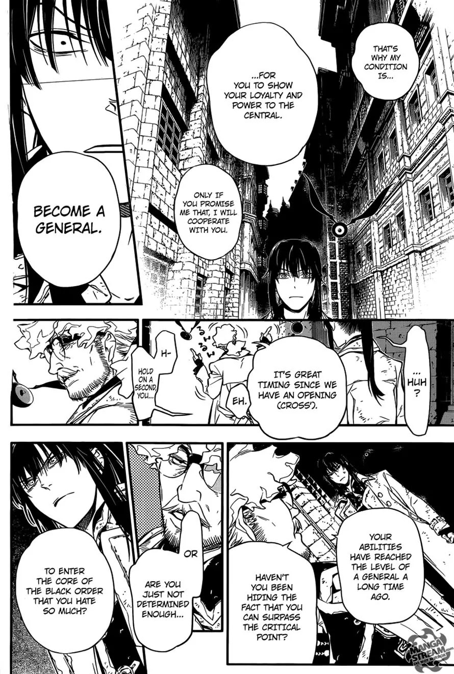 D.Gray-man Chapter 217 page 30 - Chapter 217 : Finding Allen - One Seat Empty