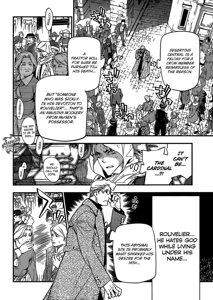 D.Gray-man Chapter 217 page 4 - Chapter 217 : Finding Allen - One Seat Empty