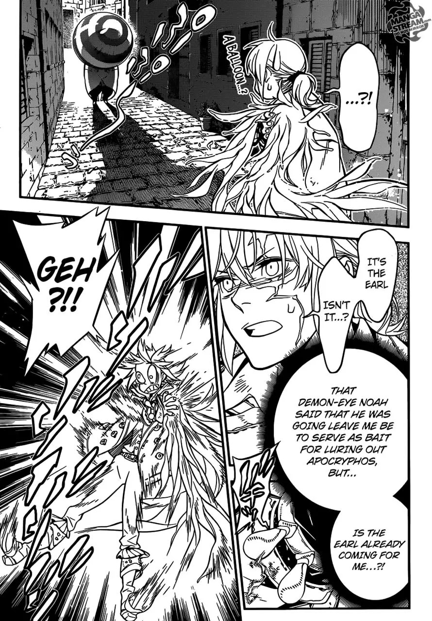 D.Gray-man Chapter 218 page 3 - Chapter 218 : Searching for Allen - 'D'