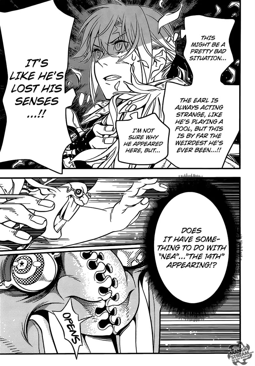 D.Gray-man Chapter 218 page 7 - Chapter 218 : Searching for Allen - 'D'