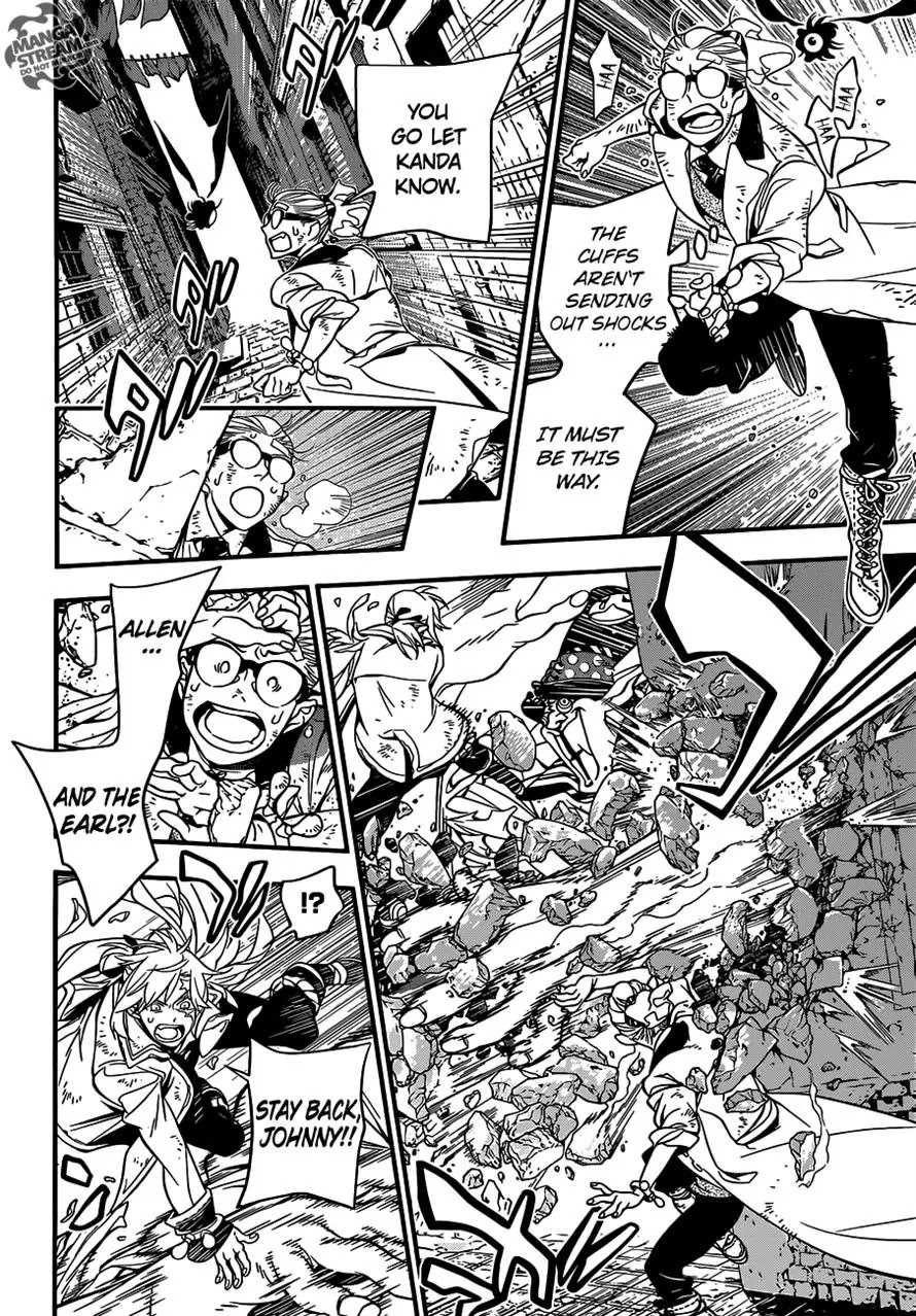 D.Gray-man Chapter 218 page 8 - Chapter 218 : Searching for Allen - 'D'