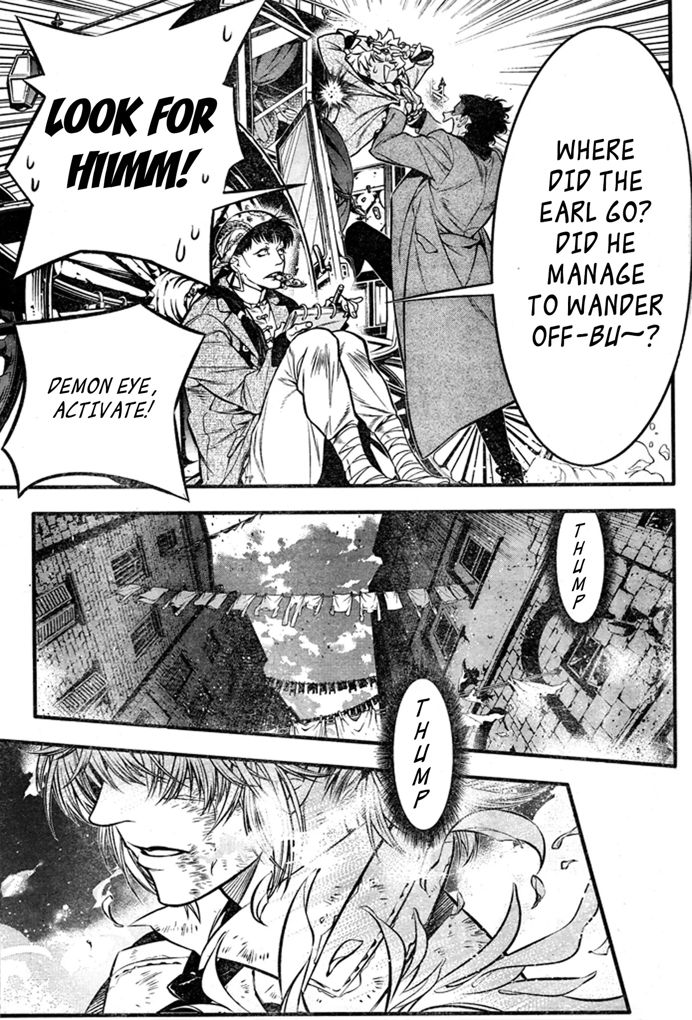 D.Gray-man Chapter 219 page 15 - Chapter 219: The 219th Night: Searching for A.W. - He Has Forgotten Love