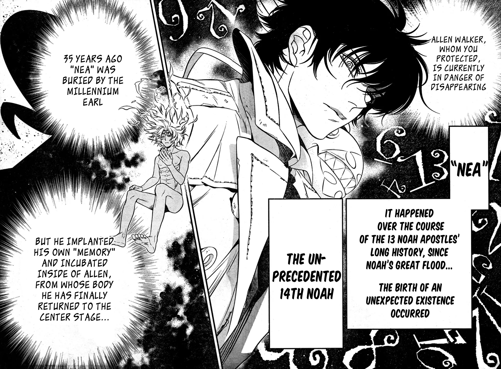 D.Gray-man Chapter 219 page 5 - Chapter 219: The 219th Night: Searching for A.W. - He Has Forgotten Love