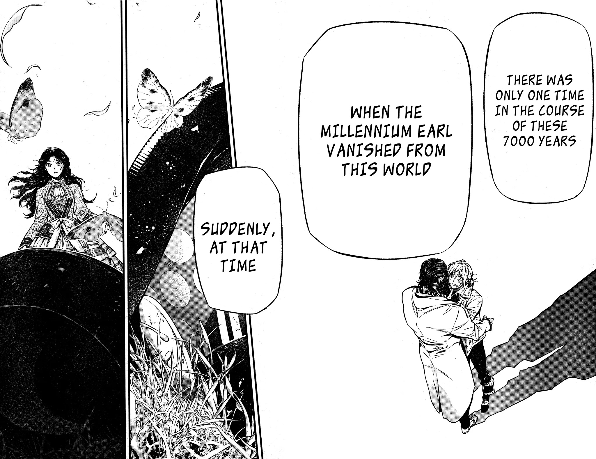 D.Gray-man Chapter 219 page 50 - Chapter 219: The 219th Night: Searching for A.W. - He Has Forgotten Love