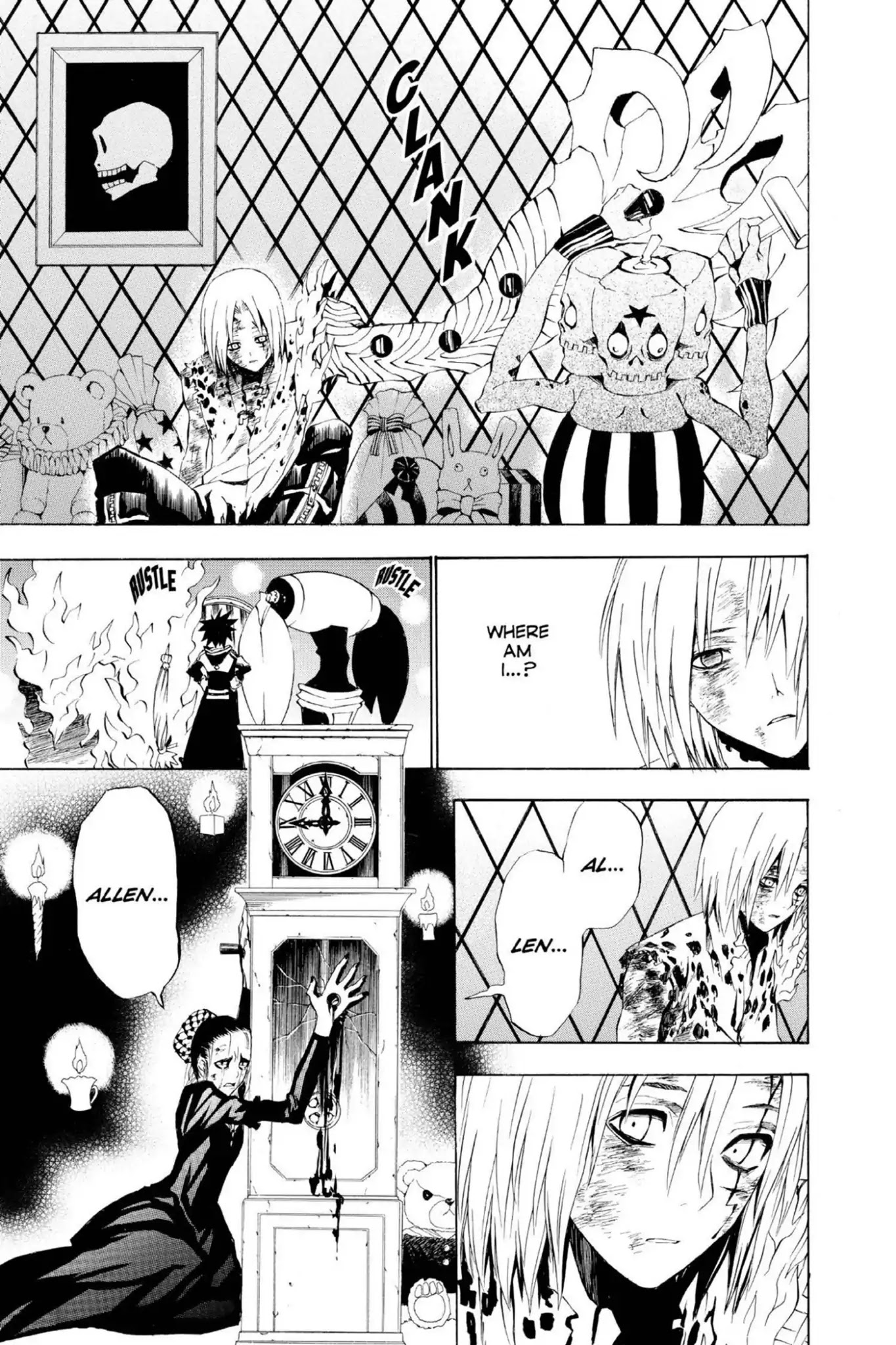 D.Gray-man Chapter 22 page 11 - Chapter 22: Vol.3 The 22nd Night: Human
