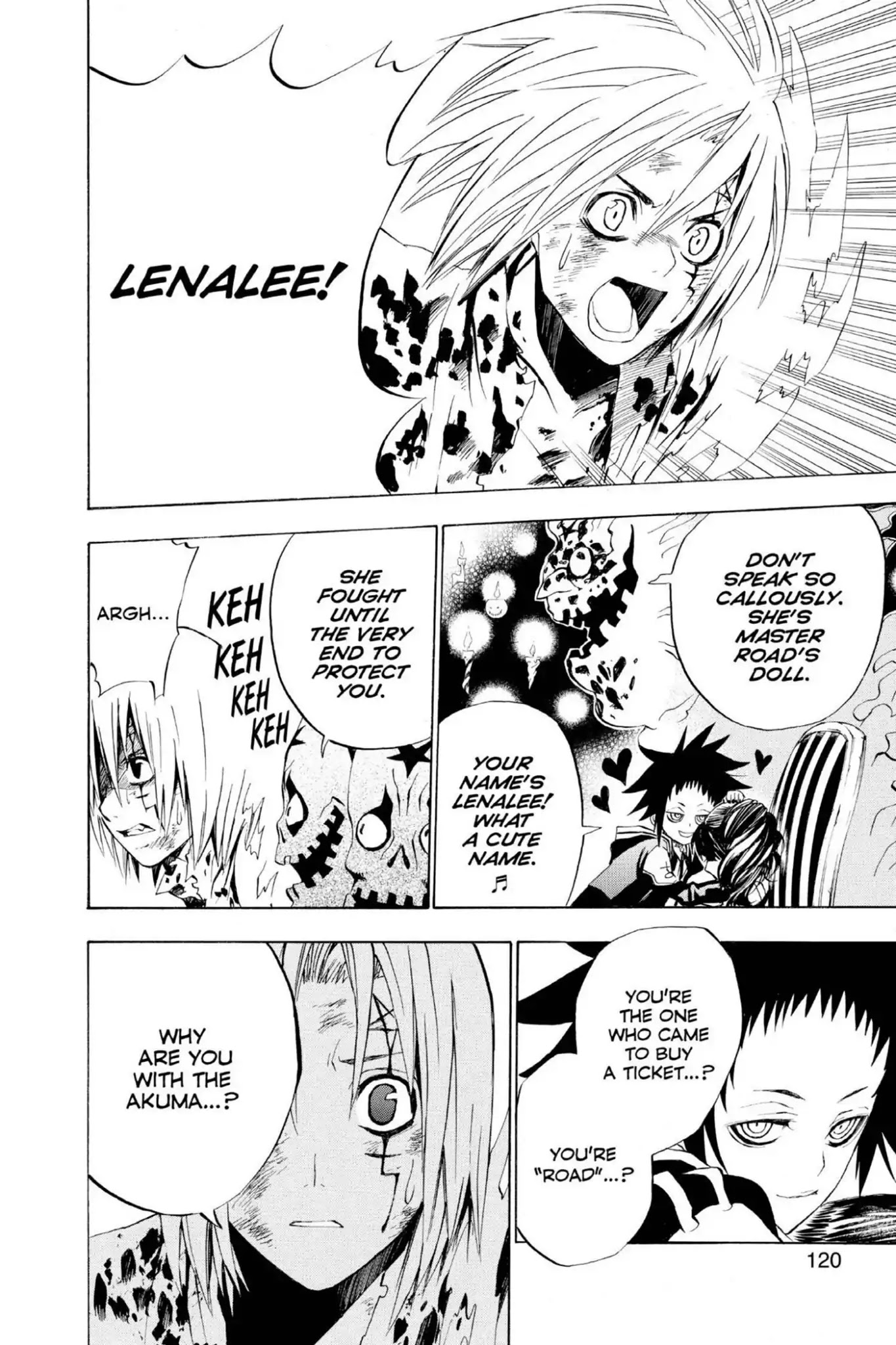 D.Gray-man Chapter 22 page 14 - Chapter 22: Vol.3 The 22nd Night: Human