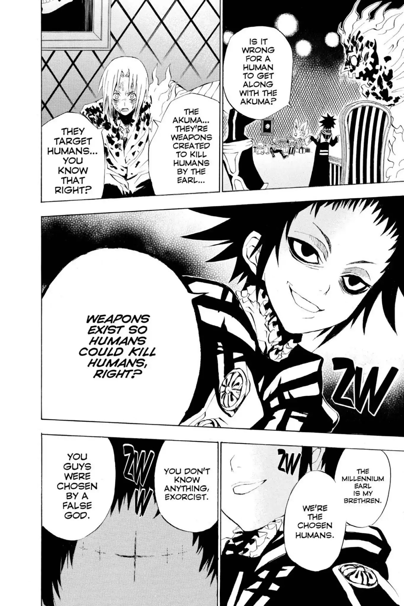 D.Gray-man Chapter 22 page 16 - Chapter 22: Vol.3 The 22nd Night: Human