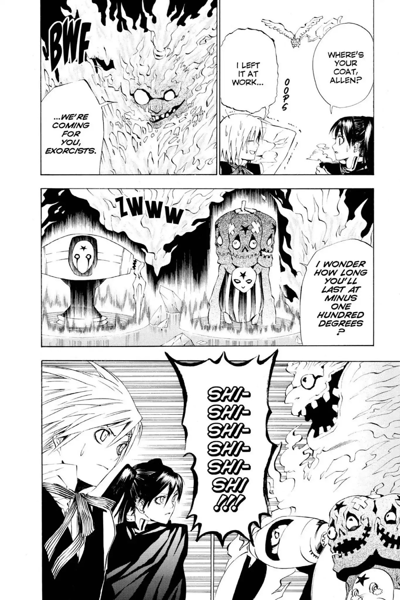 D.Gray-man Chapter 22 page 4 - Chapter 22: Vol.3 The 22nd Night: Human