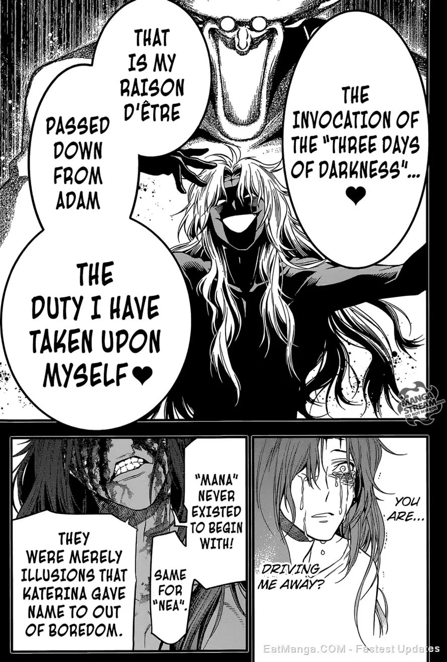 D.Gray-man Chapter 220 page 16 - Chapter 220: Searching for A.W. - He Closes His Eyes Within the Whirlpool