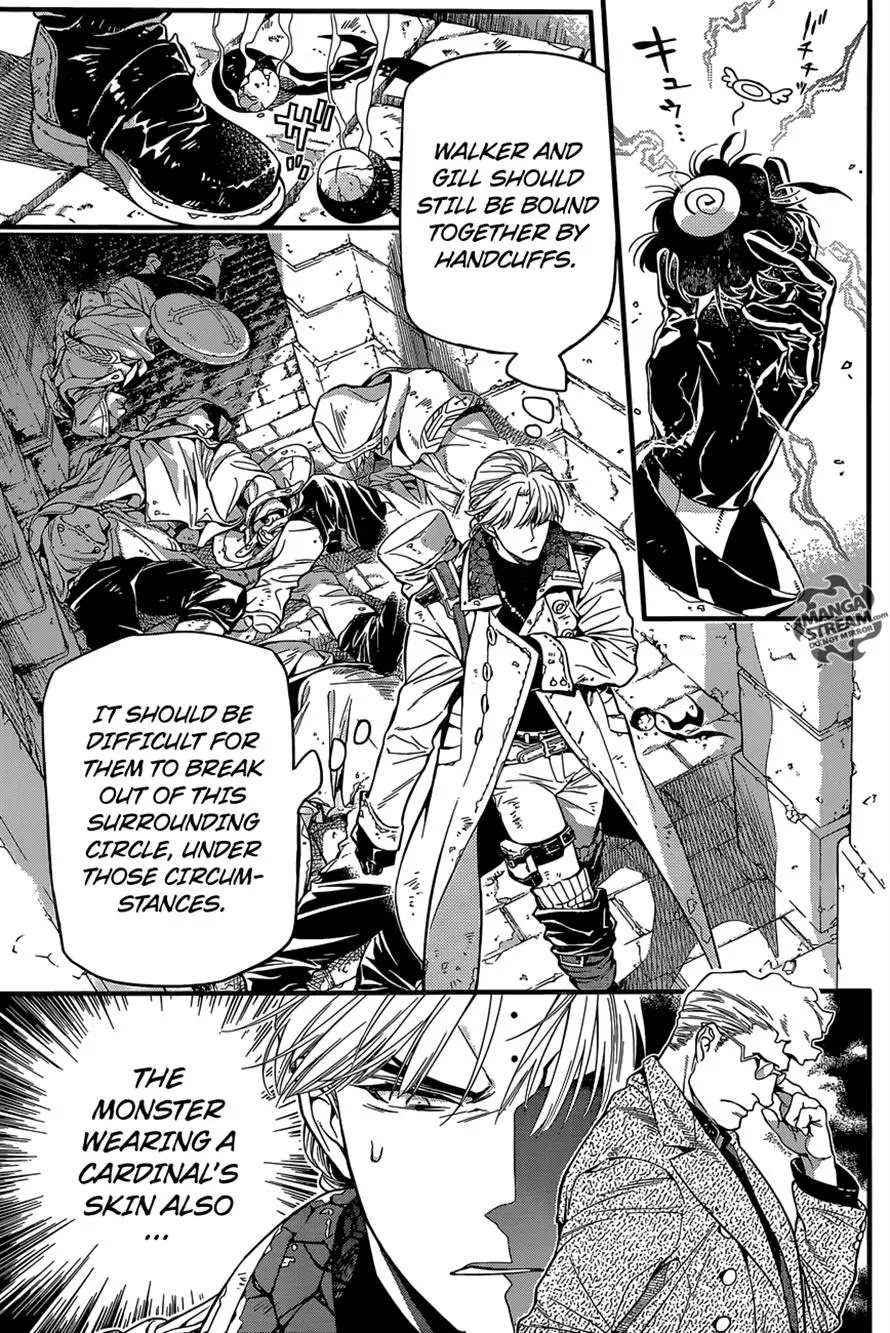 D.Gray-man Chapter 220 page 25 - Chapter 220: Searching for A.W. - He Closes His Eyes Within the Whirlpool