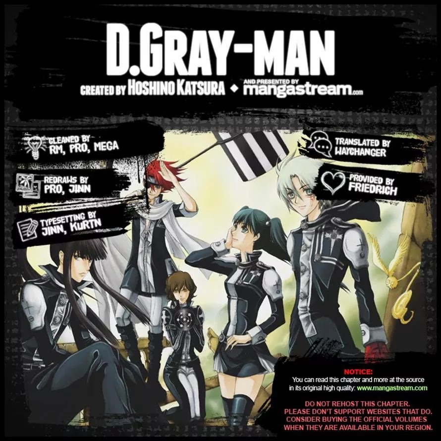 D.Gray-man Chapter 220 page 41 - Chapter 220: Searching for A.W. - He Closes His Eyes Within the Whirlpool