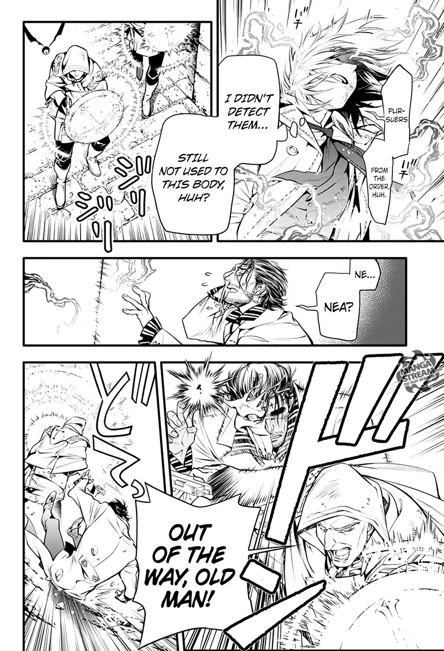 D.Gray-man Chapter 221 page 10 - Chapter 221: Searching for A.W - The Clown’s Joke