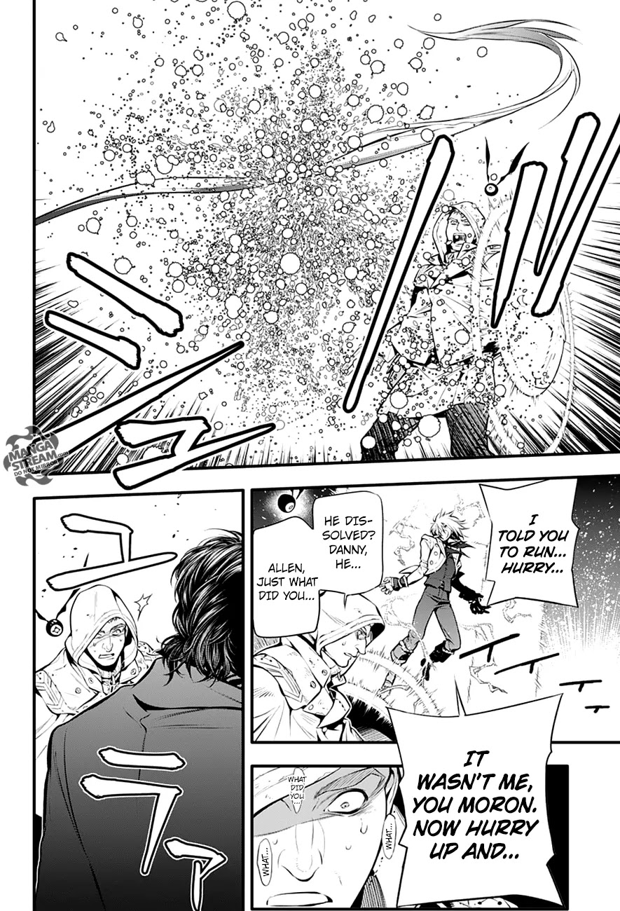 D.Gray-man Chapter 221 page 14 - Chapter 221: Searching for A.W - The Clown’s Joke