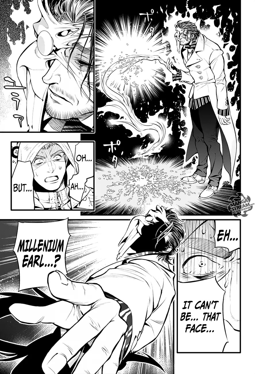 D.Gray-man Chapter 221 page 15 - Chapter 221: Searching for A.W - The Clown’s Joke