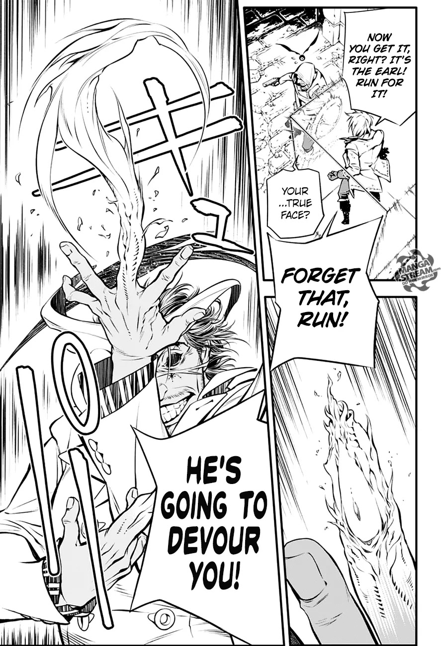 D.Gray-man Chapter 221 page 17 - Chapter 221: Searching for A.W - The Clown’s Joke