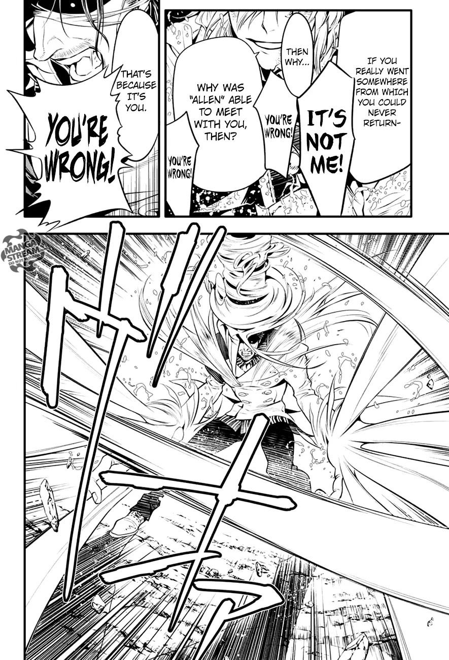 D.Gray-man Chapter 221 page 28 - Chapter 221: Searching for A.W - The Clown’s Joke