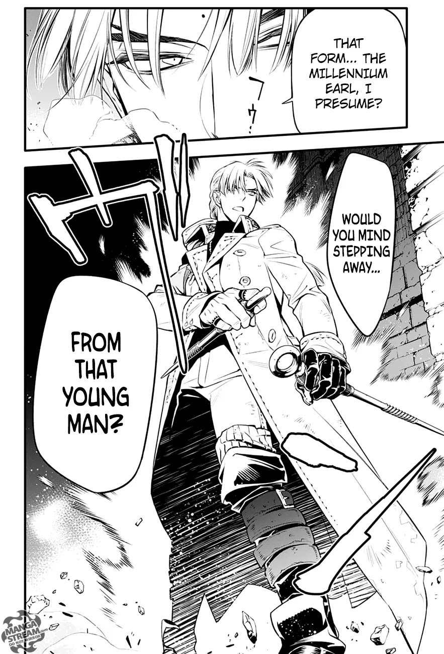 D.Gray-man Chapter 221 page 32 - Chapter 221: Searching for A.W - The Clown’s Joke