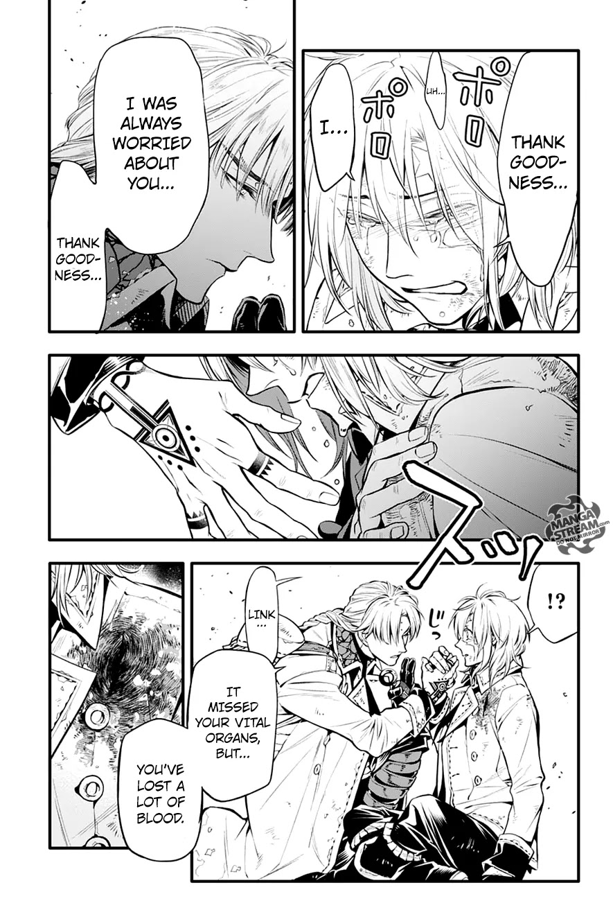 D.Gray-man Chapter 221 page 44 - Chapter 221: Searching for A.W - The Clown’s Joke