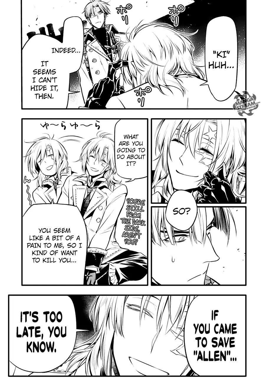 D.Gray-man Chapter 221 page 54 - Chapter 221: Searching for A.W - The Clown’s Joke