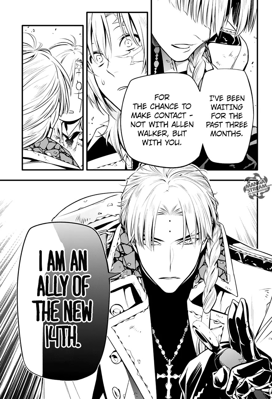 D.Gray-man Chapter 221 page 56 - Chapter 221: Searching for A.W - The Clown’s Joke